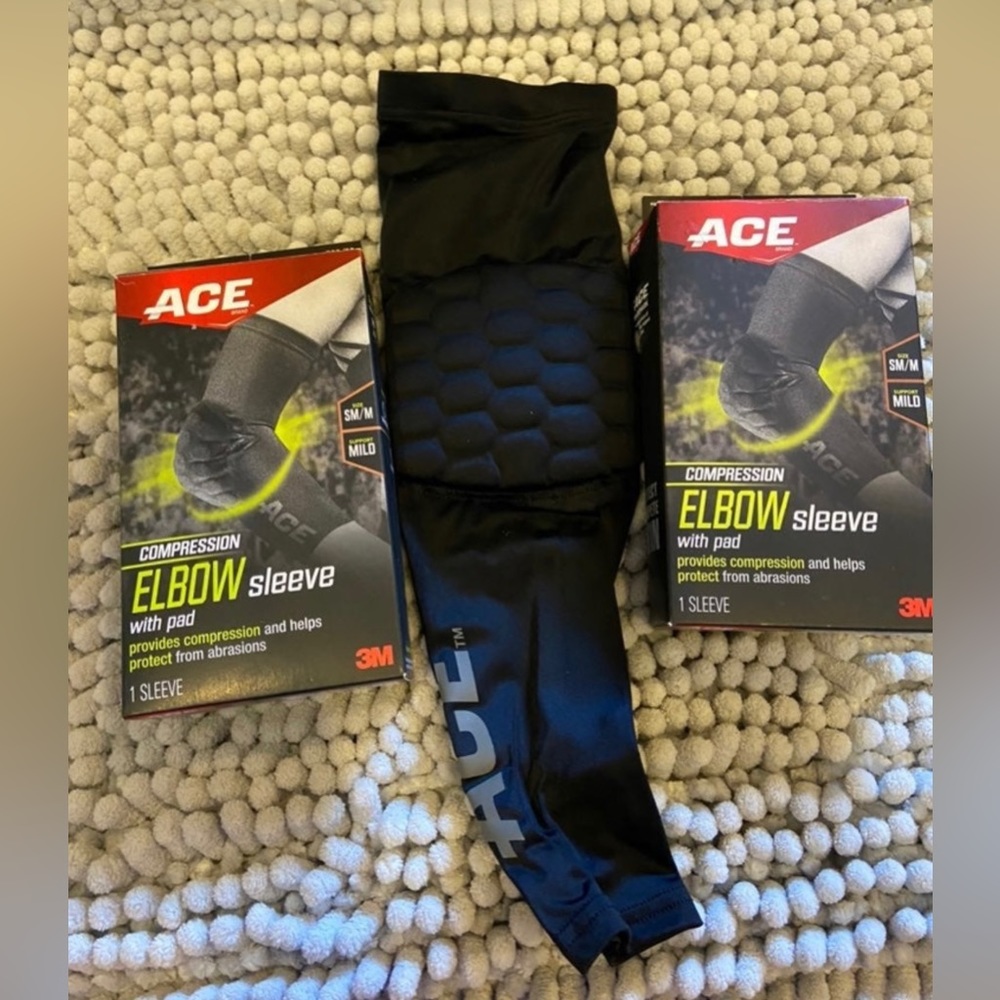 Ace Compression Elbow Sleeve S/M NIB